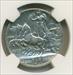 Italy Silver 1909 R Lira AU55 NGC