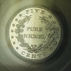 1883 Liberty Nickel Pattern Gem Proof 5c NGC  *Lemus* J-1706 Judd WW