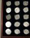 Collection of 25  Walking Liberty Half s In Presentation Case W COA
