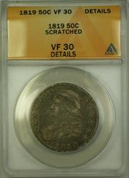 1819 Capped Bust  Half  50c  ANACS Details