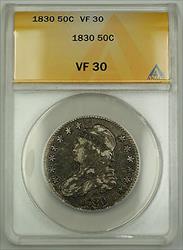 1830 Capped Bust  Half  50c  ANACS Better *