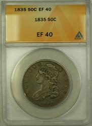 1835 Capped Bust  Half  50c  ANACS