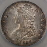 1836 Capped Bust  Half  ANACS Details Cleaned
