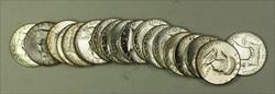 1963 Roll of BU Franklin Half s 50c 20 90%  s Total Uncirculated