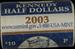 2003 Kennedy Half  $10 OBW Roll American s