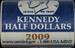 2009 Kennedy Half  $10 OBW Roll American s