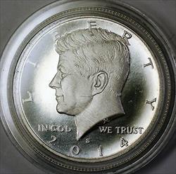 2014 S  Kennedy Half  50c Fifty Cents Proof Like