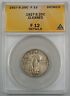 1927 S Standing Liberty  Quarter ANACS  Details Cleaned