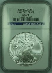 2010 American  Eagle $1  ASE 1 Oz NGC Early Release (A)