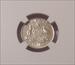 Australia George V 1912 Silver 6 Pence MS61 NGC