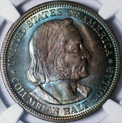 1892 Columbian Half Dollar -- NGC MS67