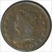 1810 Large Cent VF Uncertified #219