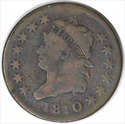 1810 Large Cent VG Uncertified #226