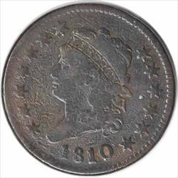 1810/09 Large Cent F Uncertified #247