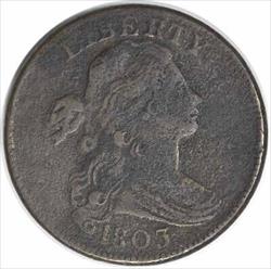 1803 Large Cent VF (Corrosion) Uncertified #119