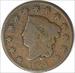 1824/2 Large Cent VG Uncertified #1127