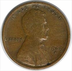 1909-S Lincoln Cent VF Uncertified #900