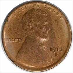 1913-D Lincoln Cent MS63 Uncertified #938