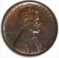 1922-D Lincoln Cent MS63 Uncertified #1128