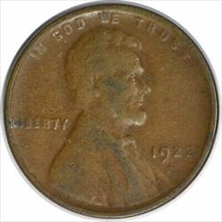 1922-D Lincoln Cent Weak D F Uncertified #203