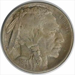 1914-S Buffalo Nickel EF Uncertified #300