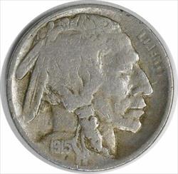 1915-S Buffalo Nickel F Uncertified #1164