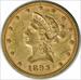 1893 $10 Gold Liberty Head AU58 Uncertified #315