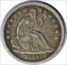 1840-O Liberty Seated Silver Dime No Drapery EF Uncertified #1056