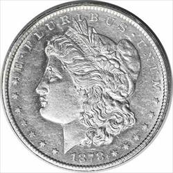 1878-CC Morgan Silver Dollar AU58 Uncertified #1150
