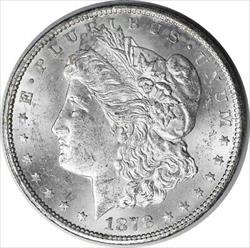 1878-CC Morgan Silver Dollar MS60 Uncertified #152