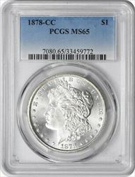 1878-CC Morgan Silver Dollar MS65 PCGS