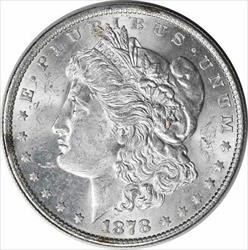 1878 Morgan Silver Dollar 7TF Reverse of 1879 MS63 Uncertified #157