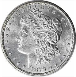 1878 Morgan Silver Dollar 7TF Reverse of 1879 MS63 Uncertified #160