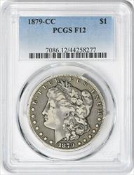 1879-CC Morgan Silver Dollar F12 PCGS