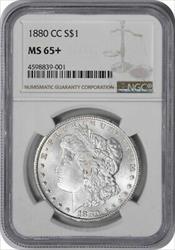 1880-CC Morgan Silver Dollar MS65+ NGC