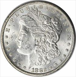 1882-CC Morgan Silver Dollar MS60 Uncertified #920