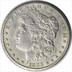 1883-CC Morgan Silver Dollar AU58 Uncertified #238