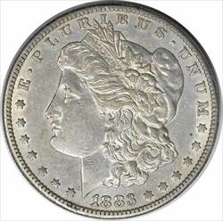 1883-CC Morgan Silver Dollar AU Uncertified #339