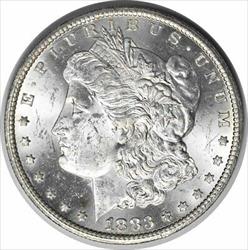 1883-CC Morgan Silver Dollar MS60 Uncertified #1250