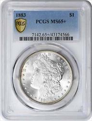 1883 Morgan Silver Dollar MS65+ PCGS