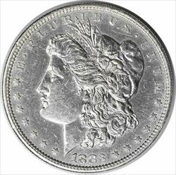 1883-S Morgan Silver Dollar AU Uncertified #1207