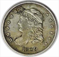 1829 Bust Silver Half Dime Choice EF Uncertified #106