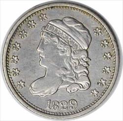 1829 Bust Silver Half Dime EF Uncertified #110