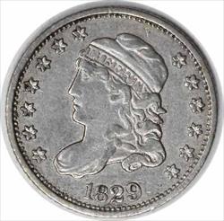 1829 Bust Silver Half Dime EF Uncertified #113