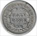 1850 Liberty Seated Silver Half Dime AU Uncertified #1024