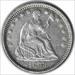 1858-O Liberty Seated Silver Half Dime AU Uncertified #126