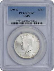 1998-S Kennedy Half Dollar SMS SP69 PCGS
