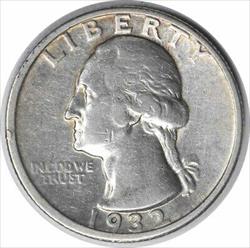 1932-D Washington Silver Quarter EF Uncertified #152