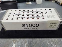 2007-P Millard Fillmore Presidential Dollar Coin Sealed Box 1000 Coins BU UNC