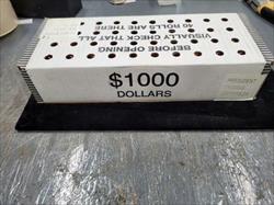 2007-P Thomas Jefferson Presidential Dollar Coin Sealed Box 1000 Coins BU UNC